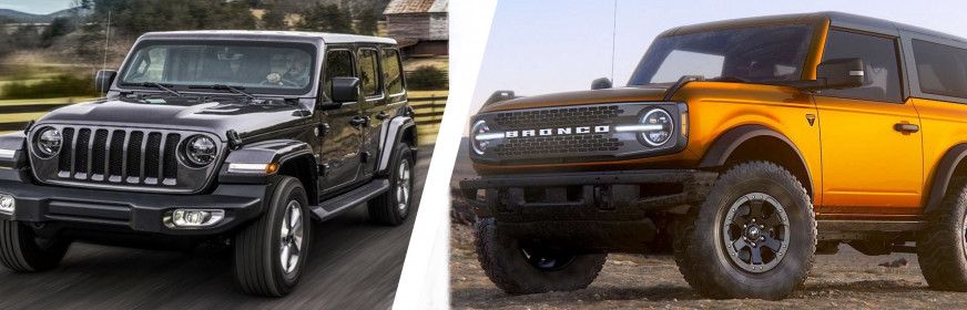 Ford Bronco vs. Jeep Wrangler – A Feature Rich Comparison