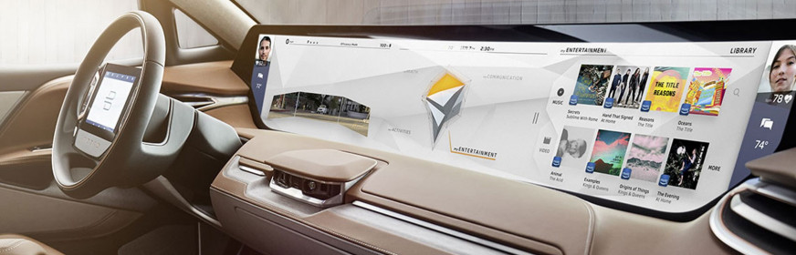 What lies ahead for in-car displays?
